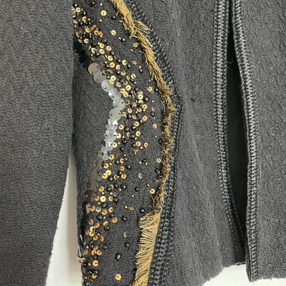 Maison scotch tweed black blazer - Picture 5 of 6